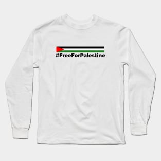 Free Palestine Campaign Long Sleeve T-Shirt